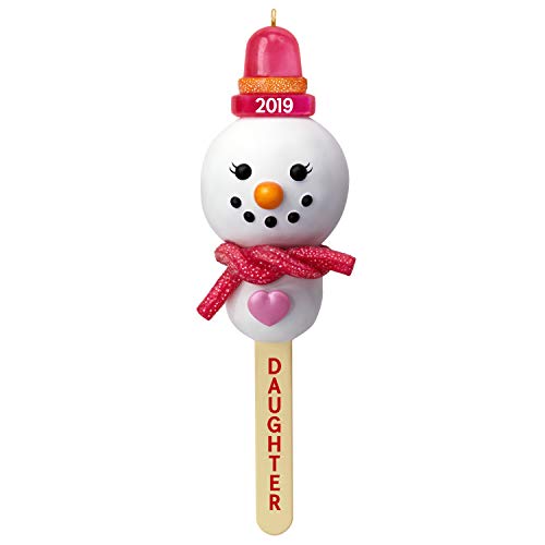 Product Cover Hallmark Keepsake Christmas Ornament 2019 Year Dated Daughter Cake Pop Snowman