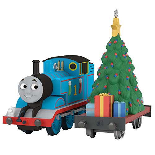 Product Cover Hallmark Keepsake Christmas Year-Dated Thomas The Tank Engine A Tree Train Ornament, Set of 2