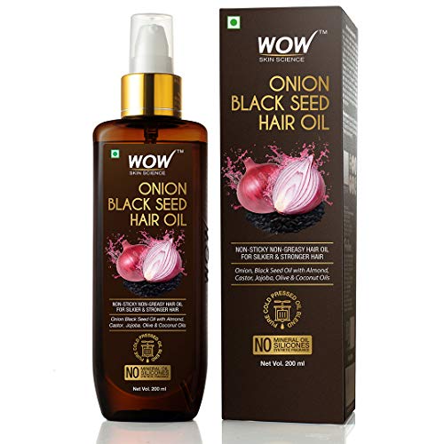Product Cover WoW Onion Black Seed Hair Oil 200mL / 6.8 fl. oz.