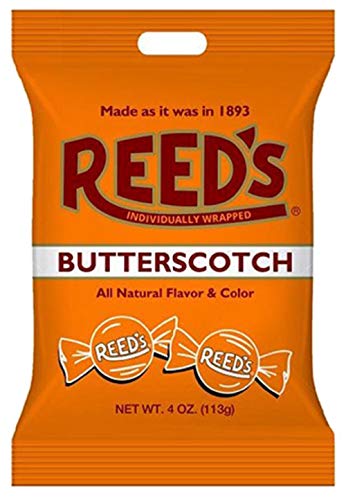 Product Cover Old-Fashioned Reed's Butterscotch Hard Candy, 4 oz. Bag