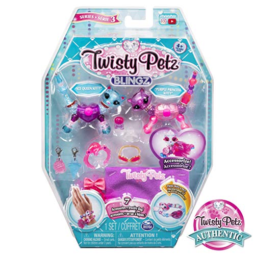 Product Cover Twisty Petz, Series 3 Blingz, Kitty & Cat Customizable Bracelet Set For Kids Aged 4 & Up