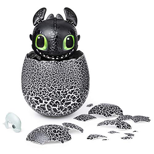 Product Cover Dreamworks Dragons, Hatching Toothless Interactive Baby Dragon with Sounds, for Kids Aged 5 & Up
