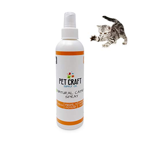 Product Cover Pet Pet Craft Supply Premium Potent Catnip Spray- USA Grown & Harvested Large 8oz Spray