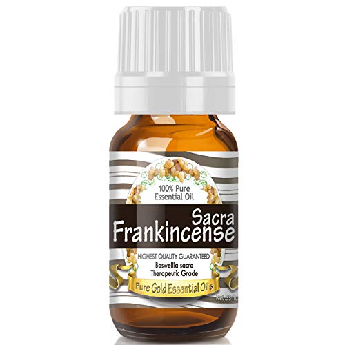 Product Cover Pure Gold Frankincense Sacra Essential Oil, 100% Natural & Undiluted, 10ml