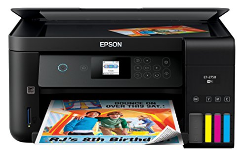Product Cover Epson Expression ET-2750 EcoTank Wireless Color All-in-One Supertank Printer with Scanner and Copier (Renewed)