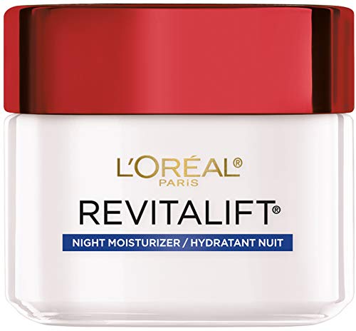 Product Cover Night Cream By L'Oreal Paris Skin Care, Revitalift Anti-Wrinkle & Firming Night Cream Face Moisturizer With Pro-retinol, Paraben Free, 2.5 Oz