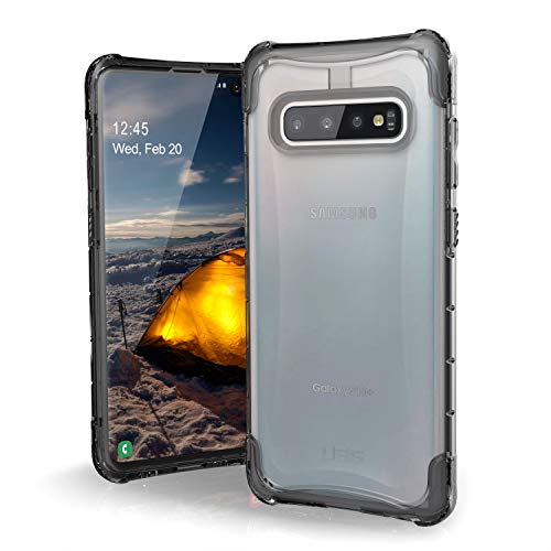 Product Cover URBAN ARMOR GEAR UAG Designed for Samsung Galaxy S10 Plus [6.4-inch Screen] Plyo [Ice] Military Drop Tested Phone Case