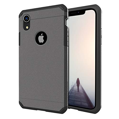 Product Cover IMPACTSTRONG iPhone XR Case, Heavy Duty Dual Layer Protection Cover Heavy Duty Case for iPhone XR 2018 6.1 inch (Gun Metal)