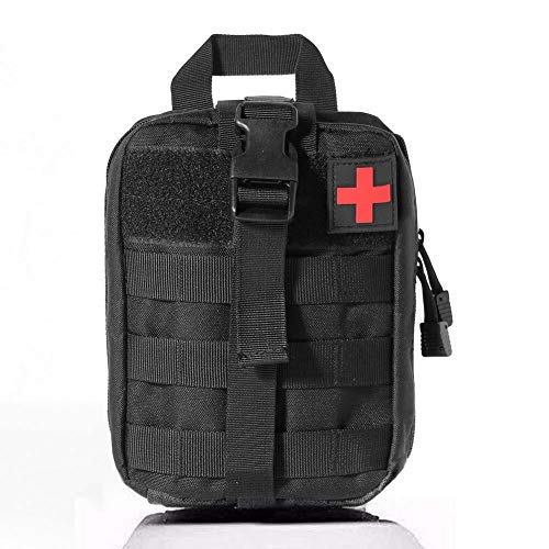 Product Cover Honestptner First Aid Pouch, Rip-Away EMT 1000D Nylon Tactical Medical Molle Pouch