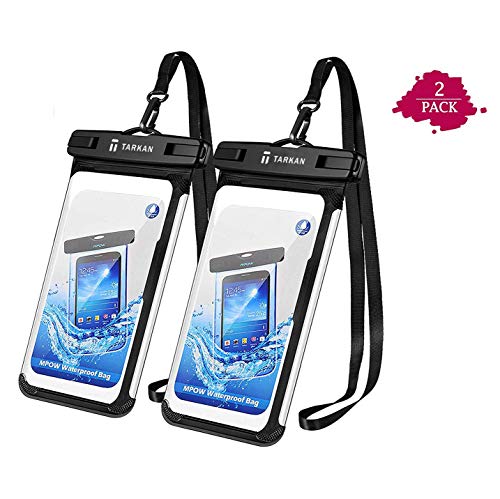 Product Cover Tarkan Edge Waterproof Pouch for Mobile Phones, Universal Dry Bag IPx8 Case Cover Compatible Upto All 6.5
