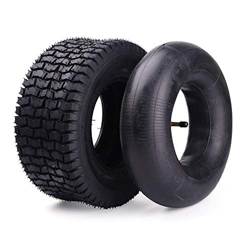 Product Cover 12x5.00-6 Tire & Inner Tube Set for Razor (Versions 19+) Dirt Quad and Go Kart, Dirt Bike, ATV, Yard Tractors, Lawn Mower and more, Premium Replacement Tire Inner Tube with Bent Metal Valve Stem 1 Set