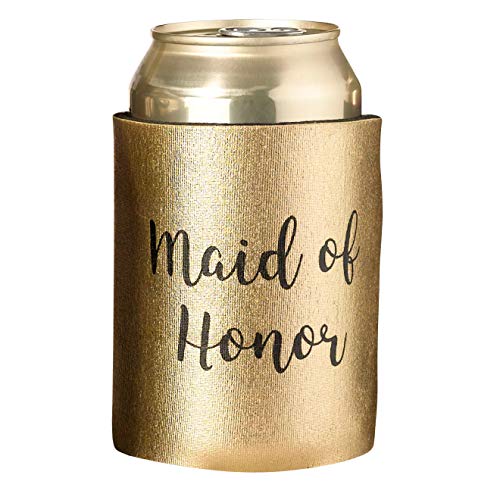 Product Cover Lillian Rose CC110 MH Gold and Black Maid of Honor Cozy, Measures 5.25