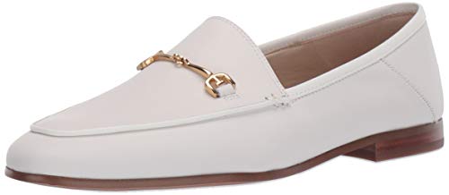 Product Cover Sam Edelman Women's Loraine Loafer, Bright White Leather, 7.5 M US