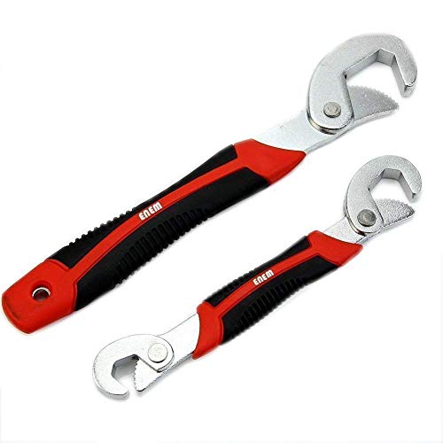 Product Cover VOTEX MART Adjustable Universal Multi Wrench Spanner Tools Snap and Grip (Set of 2 Piece)