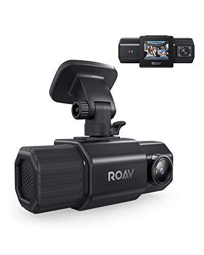 Product Cover Anker Roav DashCam Duo, Dual FHD 1080p Dash Cam, Front and Interior Wide Angle Cameras, For Uber and Lyft, Supercapacitor, IR Night Vision, Dual Sony Sensors, GPS, Motion Detection (No Wi-Fi, No App)