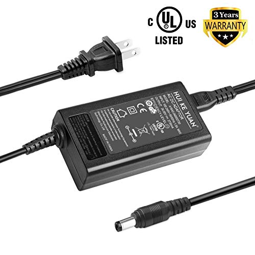 Product Cover [UL Listed] HKY 24V Global AC/DC Adapter Replacement for Fujitsu ScanSnap S1500 S1500M PA03586-B015 Fuji Scan Snap Document Scanner 24VDC Power Supply Cord Cable Charger