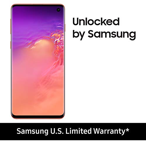 Product Cover Samsung Galaxy S10 Factory Unlocked Phone with 128GB (U.S. Warranty), Flamingo Pink