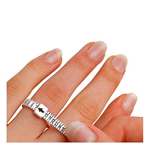 Product Cover WXLAA Scale Ring Size Ruler Jewelry Measuring Tools Finger Circle Rings Surrounding Tool