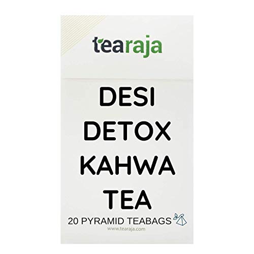 Product Cover TeaRaja Desi Detox Kahwa Green Tea (20 Pyramid Tea Bags)