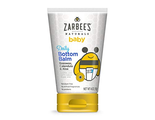 Product Cover Zarbee's Naturals Baby Daily Bottom Balm, 4 Ounces, with Beeswax, Calendula & Aloe