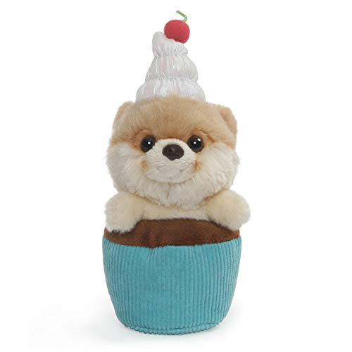 Product Cover GUND Boo World's Cutest Dog Itty Bitty Boo Cupcake Plush Stuffed Animal, 5