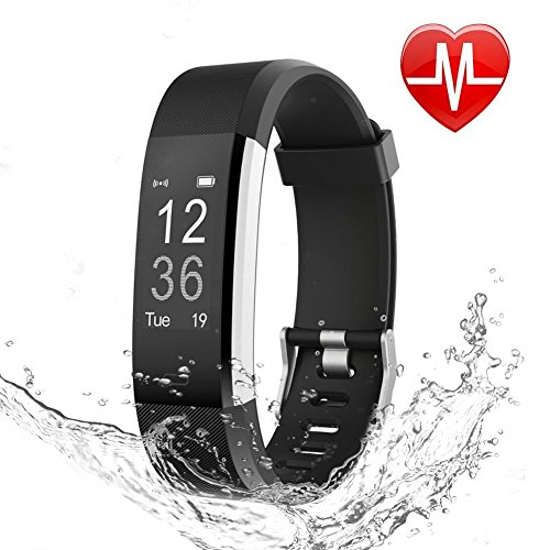 Product Cover LETSCOM Fitness Tracker HR, Activity Tracker Watch with Heart Rate Monitor, IP67 Smart Fitness Band with Step Counter, Calorie Counter, Pedometer Watch for Kids Women and Men