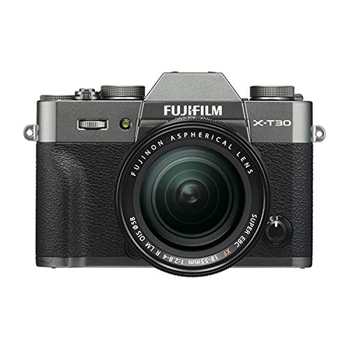 Product Cover Fujifilm X-T30 Mirrorless Digital Camera w/XF18-55mm F2.8-4.0 R LM OIS Lens, Charcoal Silver