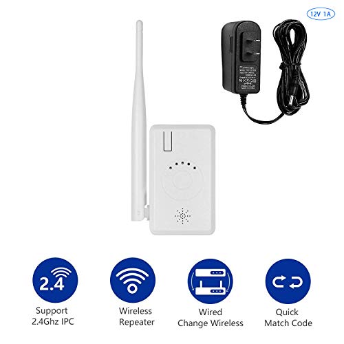 Product Cover WiFi Repeater, Hiseeu WiFi Range Extender for Hiseeu Security Camera System Wireless