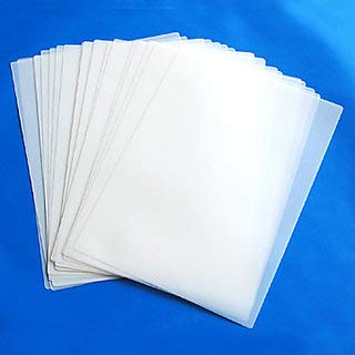 Product Cover Paper Plane Design A4 Size High Gloss Laminating Lamination Pouch, 80 Micron -50 pcs (50)