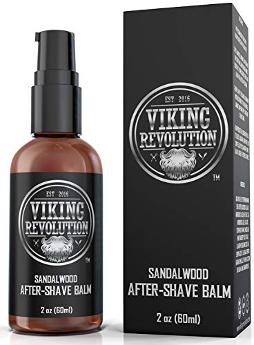 Product Cover Luxury After-Shave Balm for Men - Premium After-Shave Lotion - Soothes and Moisturizes Face After Shaving - Eliminates Razor Burn for A Silky Smooth Finish - Sandalwood Scent