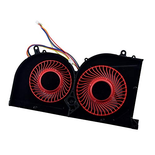 Product Cover Replacement Compatible for MSI GS63 GS63VR GS73 GS73VR MS-16K2 MS-17B1 Series Laptop BS5005HS-U2L1 GPU Cooling Fan by YDLan