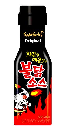 Product Cover [SAMYANG BULDARK] Korean Fire Noodle Challenge Hot Chicken Flavor Ramen Spicy Noodle Tteokbokki Rabokki Buldak Rabokki 삼양불닭 (Spicy Chicken Buldak Sauce)