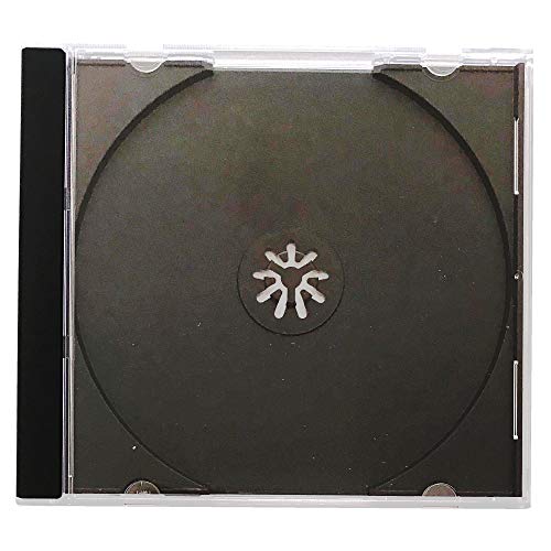 Product Cover KEYIN Standard Black CD Jewel Case - Premium, 50 Pack