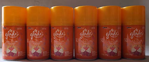 Product Cover 6 Glade COZY AUTUMN CUDDLE PUMPKIN SPICE Automatic Spray Air Freshener Refill