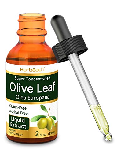 Product Cover Horbaach Olive Leaf Extract | 2 Oz | Super Strength | Alcohol Free, Vegetarian, Non-GMO, Gluten Free Liquid