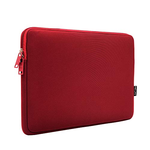 Product Cover ONE LIFE 15 Inch Waterproof Laptop Sleeve Case Compatible with 15 Inch MacBook Pro HP Dell ASUS ASUS Acer Lenovo Sony (15 Inch, Red)