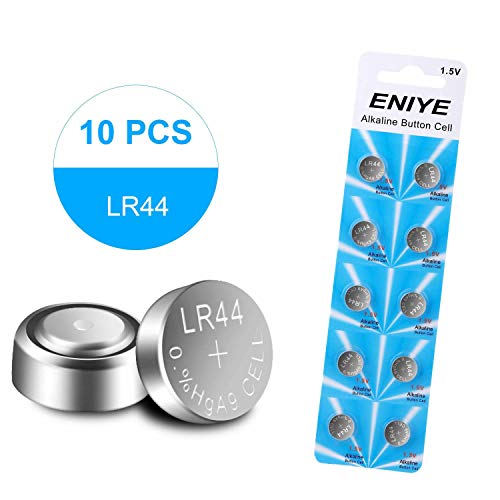 Product Cover ENIYE LR44 AG13 357 303 SR44 Battery 1.5V Button Coin Cell Batteries(10 Pack)