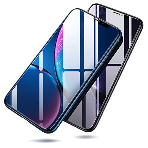 Product Cover AINOPE Screen Protector Compatible iPhone XR, [2-Pack] iPhone XR Tempered Glass Screen Protector for Apple 6.1 (2018), Ultra Slim [Case Friendly] & Anti-Fingerprint [Transparent]