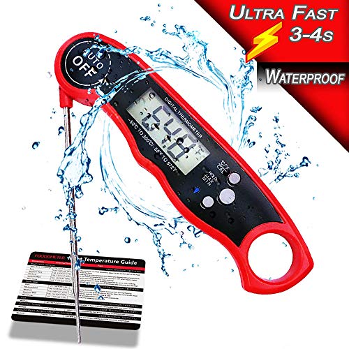 Product Cover FoodOMeter Meat-Thermometer with Bottle Opener Digital-Food Thermometer for Candy-BBQ Waterproof Body Long-Probe for Grill-Cooking