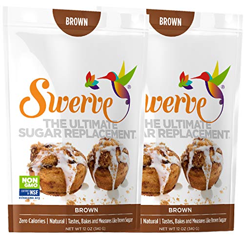 Product Cover Swerve Sweetener, Brown Bundle, 12 oz pack of 2