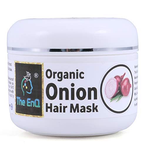 Product Cover The EnQ Onion Hair Mask For Hair Growth And Reducing Hair Fall 99% Pure Aloe Vera With Organic Onion Extract 100gm (Pack of 1)