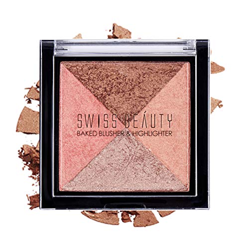 Product Cover Swiss Beauty Beauty Baked Blusher and Highlighter (01)