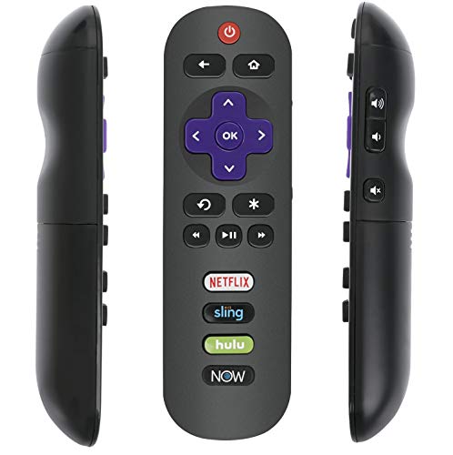Product Cover New Remote Control fit for TCL Roku TV 43S425 49S425 50S425 55S425 65S425 75S425 32S321 32S301 32S327 65S421 55S421 50S421 43S423 50S423 55S423 65S423 43S403 32S325 RC280 RC282 w Netflix Now Keys
