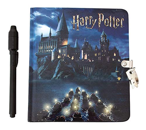 Product Cover Playhouse Harry Potter Hogwarts Lock & Key Lined Page Diary with Invisible Ink Pen for Kids