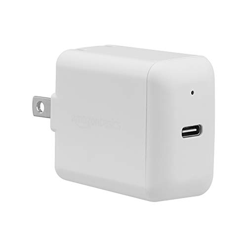 Product Cover AmazonBasics 15W One-Port USB-C Wall Charger for Phones - White