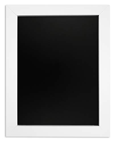 Product Cover White Framed Premium Surface Magnetic Chalk Board- 11