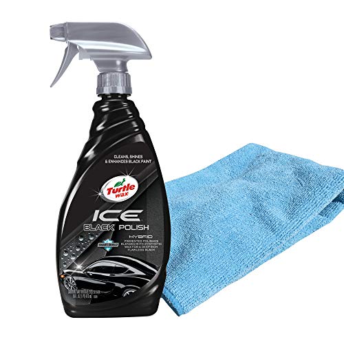 Product Cover Turtle Wax 53221 ICE Black Car Polish with Premium Microfiber Towel