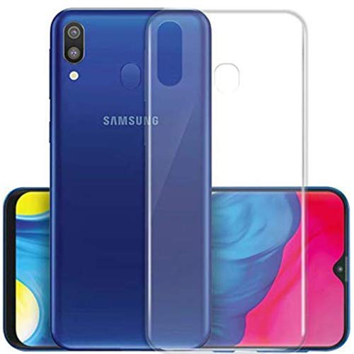 Product Cover CaseRepublic Transparent Back Cover for Samsung Galaxy M20 (Soft & Flexible Back Cover)