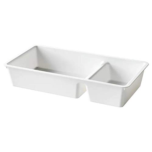 Product Cover Ikea Polypropylene Plastic Drawer Insert, 33x17 cm/12 x 6-inch, White