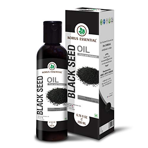 Product Cover 100% Pure Black Seed Oil - 200ML (6.76 oz) - Premium Quality, GMP Certified, Cruelty Free, Kosher and Halal Approved.